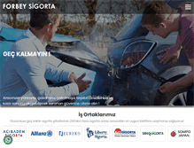 Tablet Screenshot of forbeysigorta.com